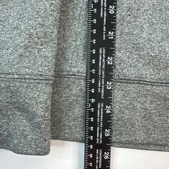 The North Face Sweatshirt Womens Medium Logo Fleece Lined Grey Hoodie - Picture 5 of 6